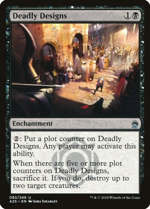 Deadly Designs Card Front