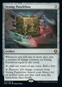 Vexing Puzzlebox Card Front