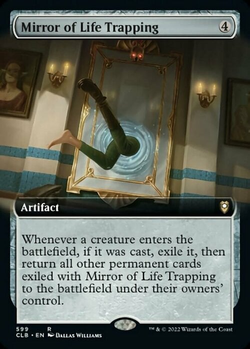 Mirror of Life Trapping Card Front