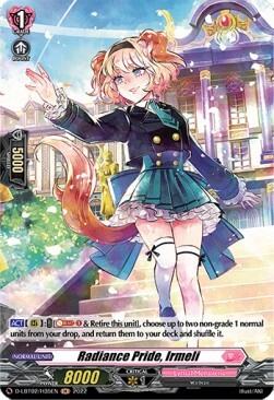 Radiance Pride, Irmeli Card Front