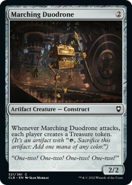 Marching Duodrone Card Front