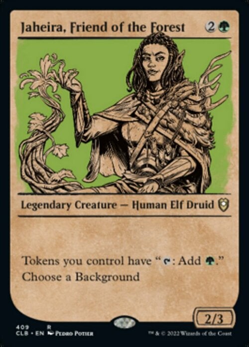Jaheira, Friend of the Forest Card Front