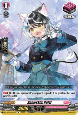 Snowskip, Palvi [D Format] Card Front