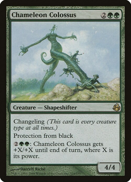 Chameleon Colossus Card Front