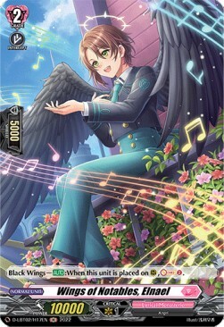 Wings of Notables, Elnael [D Format] Card Front