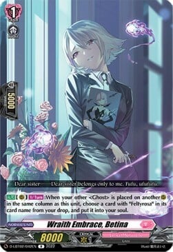 Wraith Embrace, Betina [D Format] Card Front