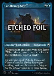 Candlekeep Sage · Etched Foil 482