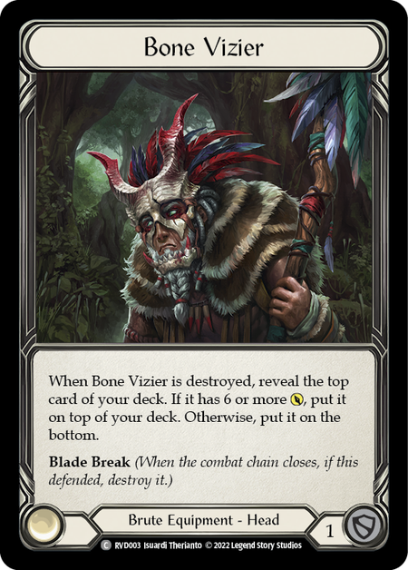 Bone Vizier Card Front