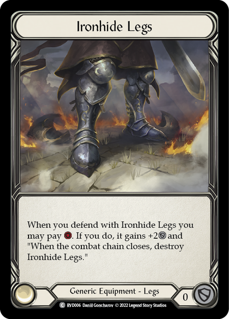 Ironhide Legs Card Front