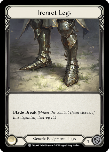 Ironrot Legs Card Front