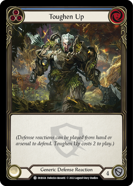 Toughen Up Card Front