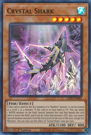 Crystal Shark Card Front