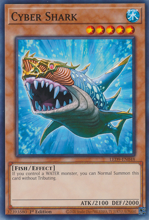 Cyber Shark Card Front