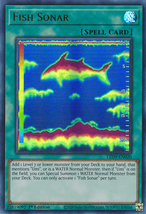 Fish Sonar Card Front