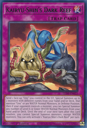 Kairyu-Shin's Dark Reef Card Front