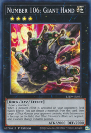 Number 106: Giant Hand · Super Rare 053