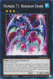 Number 71: Rebarian Shark · Common 013