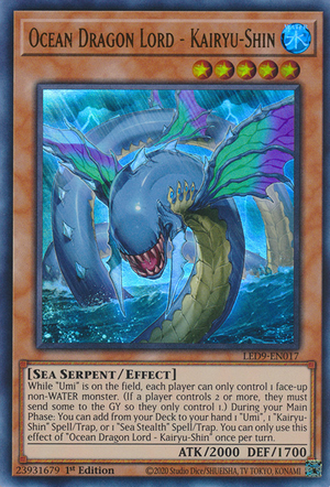 Ocean Dragon Lord - Kairyu-Shin Card Front