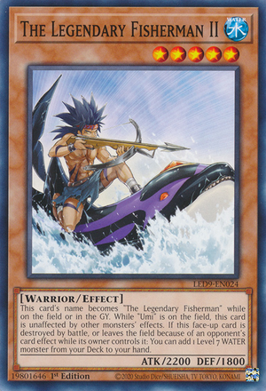 The Legendary Fisherman II Card Front