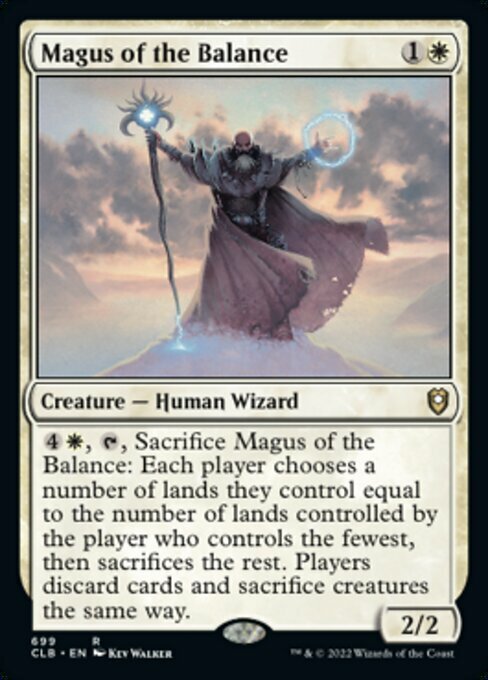 Magus dell'Equilibrio Card Front