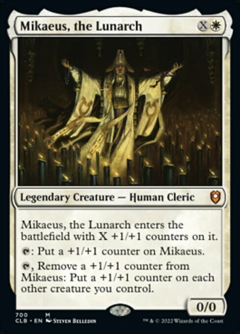 Mikaeus, the Lunarch Card Front