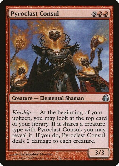 Pyroclast Consul Card Front
