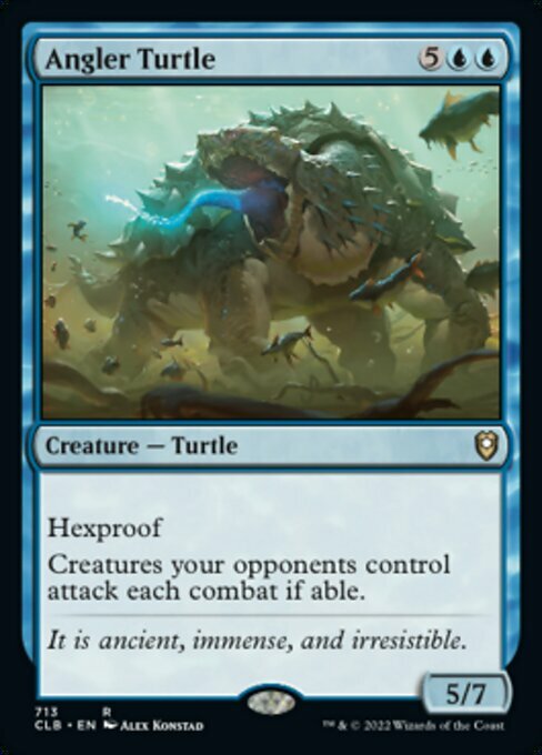 Angler Turtle Card Front
