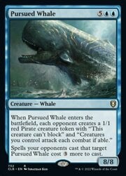 Pursued Whale 732