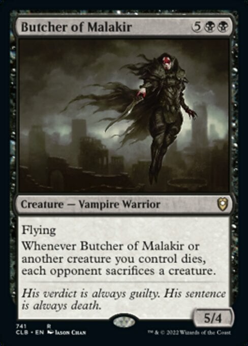 Butcher of Malakir Card Front