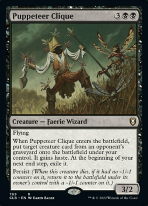 Puppeteer Clique Card Front
