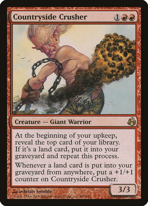 Countryside Crusher Card Front