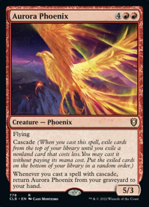 Aurora Phoenix Card Front