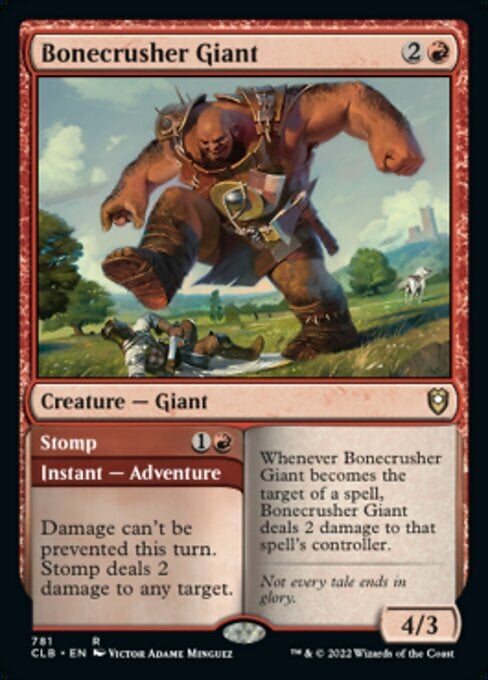 Bonecrusher Giant // Stomp Card Front