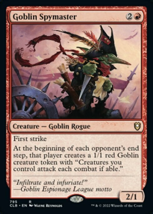 Goblin Spymaster Card Front