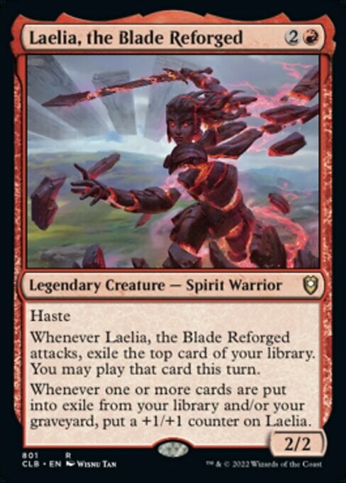 Laelia, la Lama Riforgiata Card Front