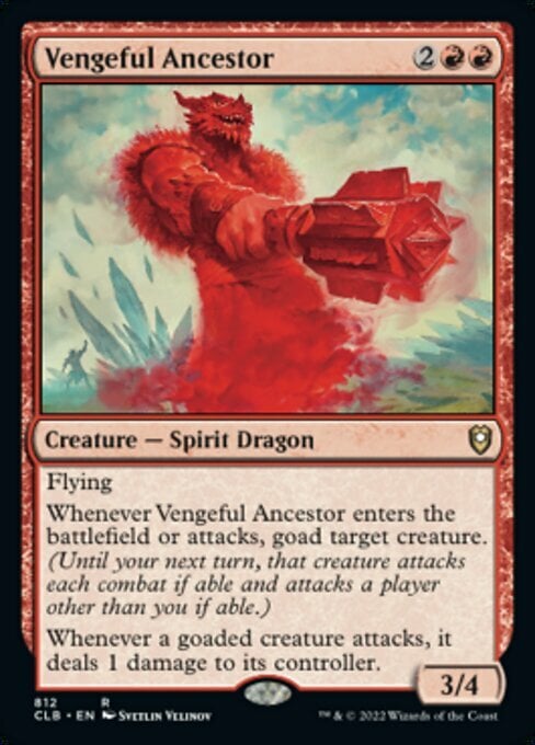 Vengeful Ancestor Card Front
