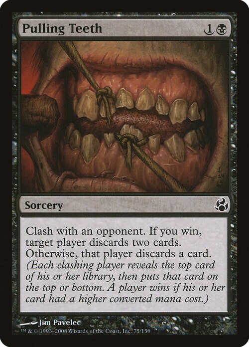 Pulling Teeth Card Front