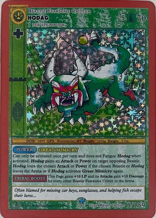 Hodag Card Front