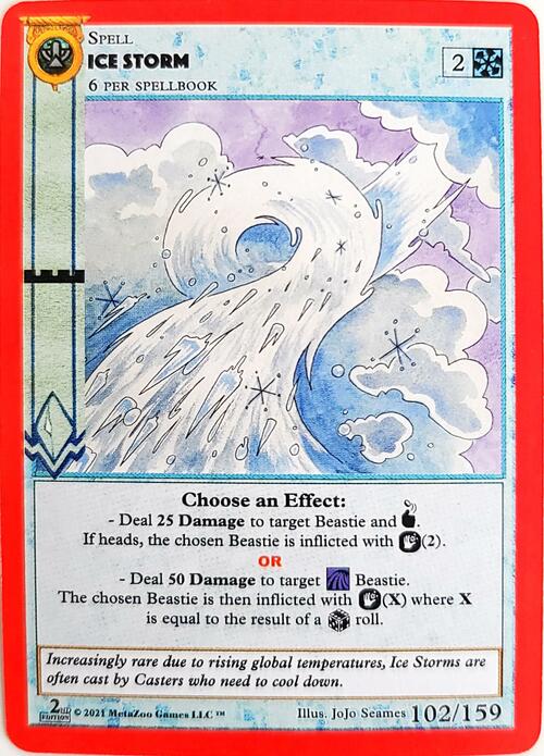 Ice Storm Card Front