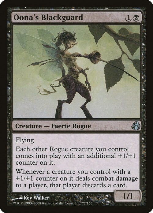 Oona's Blackguard Card Front