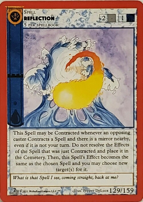 Reflection Card Front