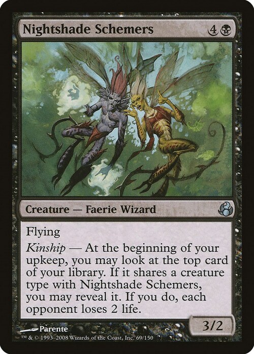 Nightshade Schemers Card Front