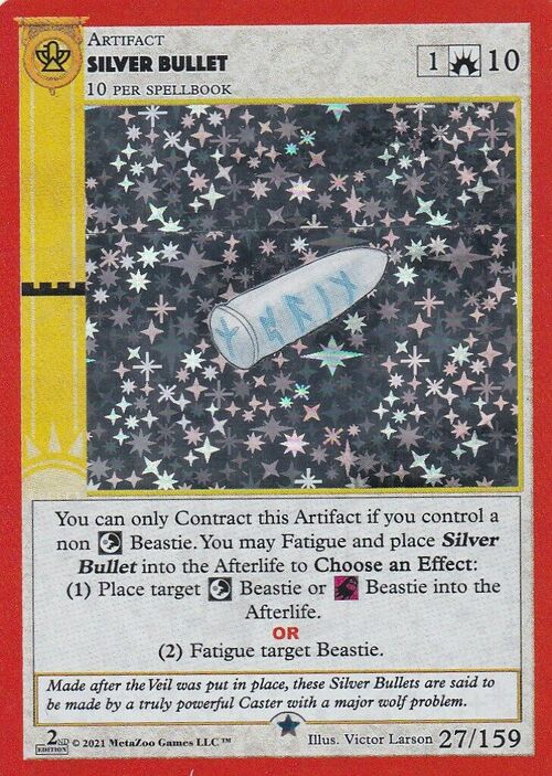 Silver Bullet Card Front