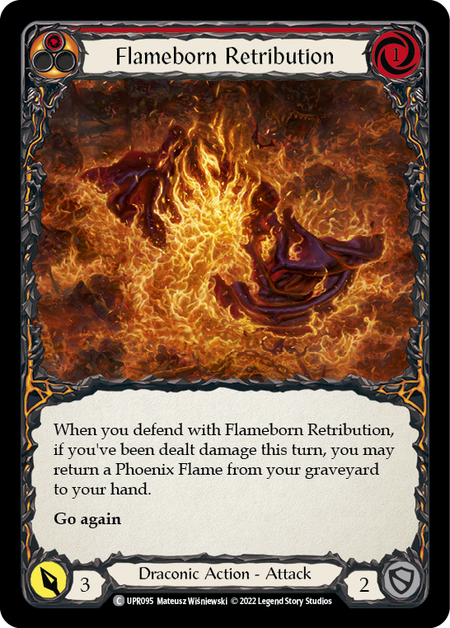 Flameborn Retribution Card Front