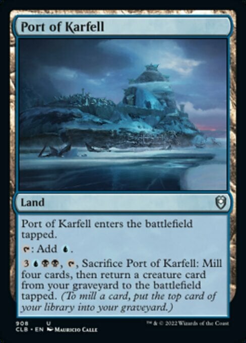 Port of Karfell Card Front