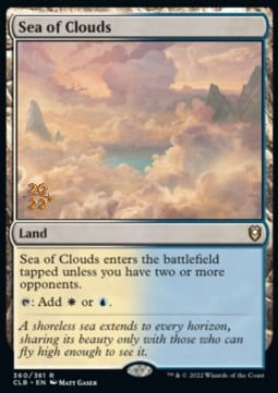 Sea of Clouds Card Front