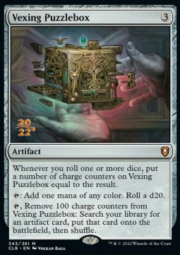Vexing Puzzlebox Card Front