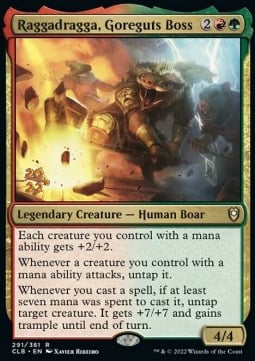 Raggadragga, Goreguts Boss Card Front