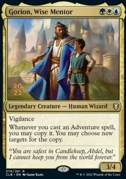 Gorion, Wise Mentor Card Front
