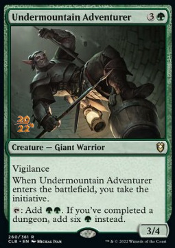 Undermountain Adventurer Card Front